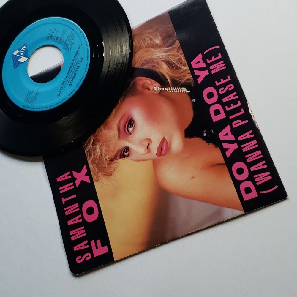 Samantha Fox 7 inch 1986 Do Ya Do Ya vinyl